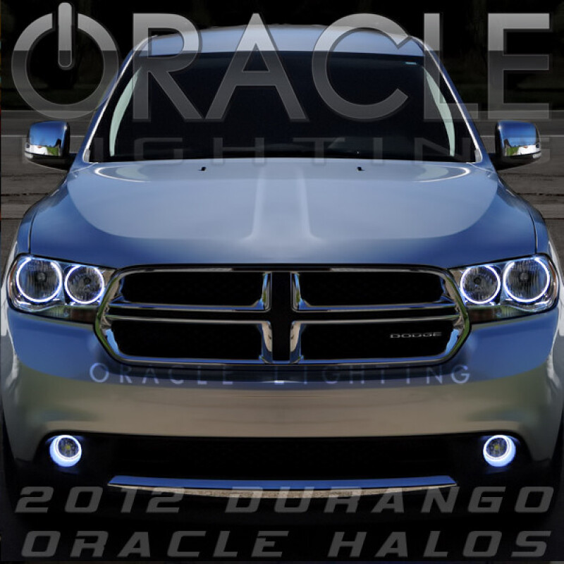 Dodge Durango Headlight Halo Kit - ORACLE Lighting - Blue - `11-`13